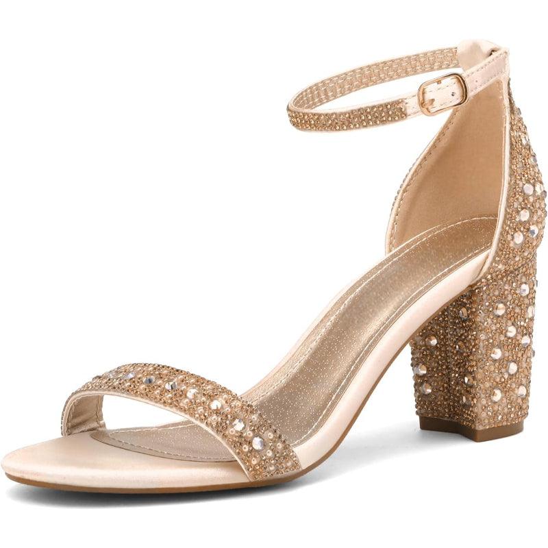 Low Heel Pump Sandals