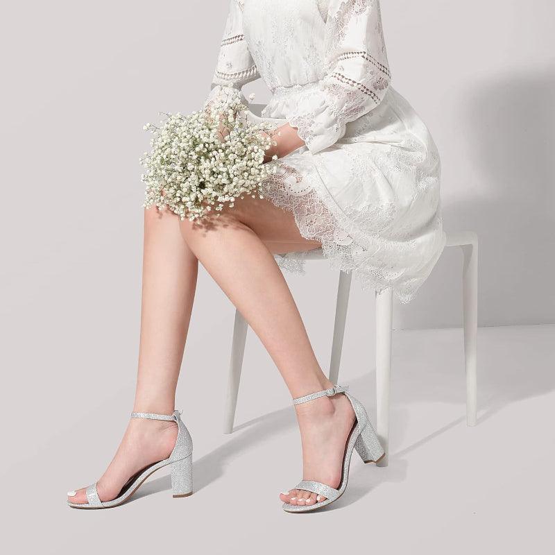 Low Heel Pump Sandals