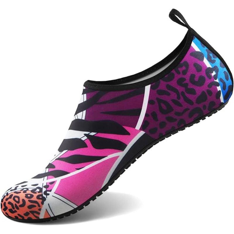 Vibrant Style Aqua Shoes