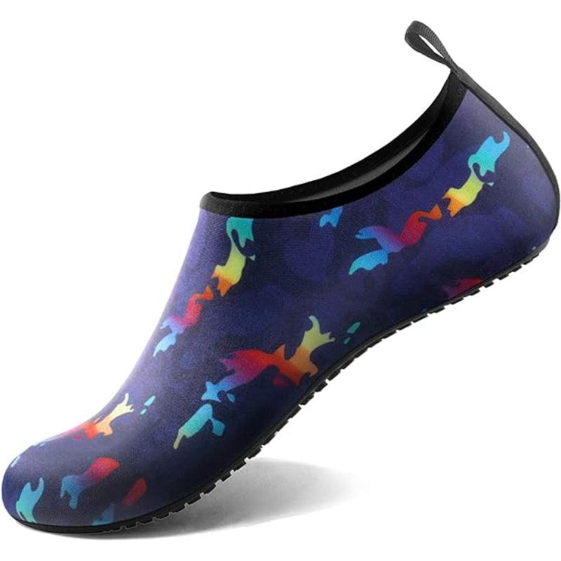 Vibrant Style Aqua Shoes