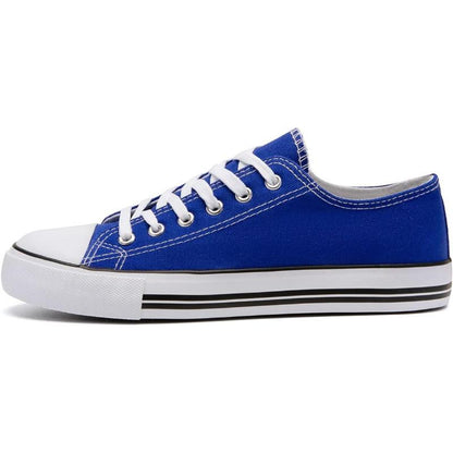 Classic Canvas Lace Up Sneakers For Women