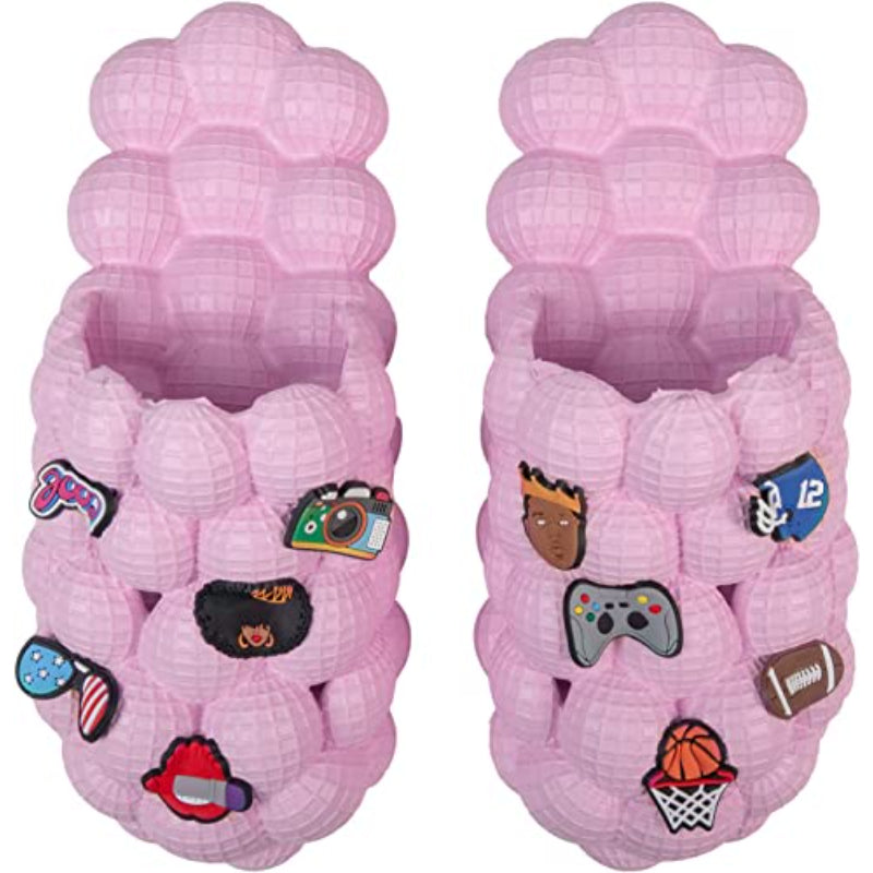 Patterned Golf Bubble Slides Slippers For Men And Women
