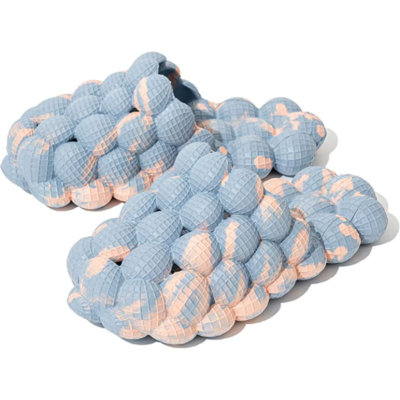 Patterned Bubble Slippers For Women And Men