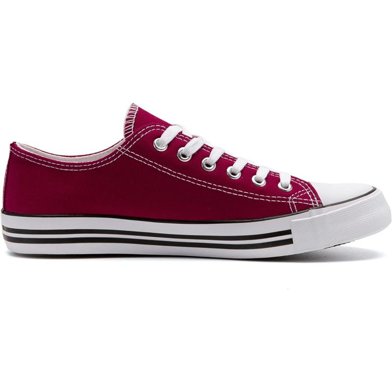 Canvas Lace Up Sneakers For Women